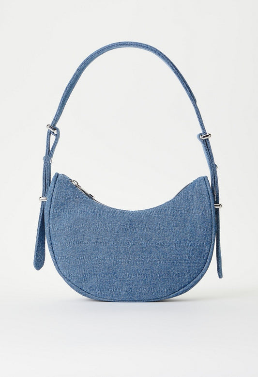 The Minimal Shoulder Bag Medium Denim