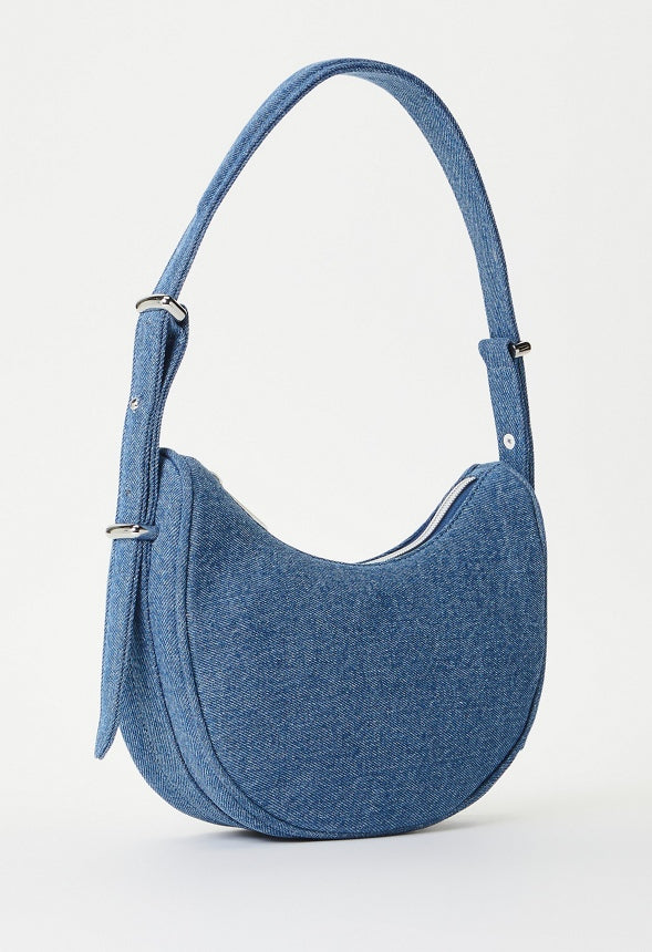 The Minimal Shoulder Bag Medium Denim