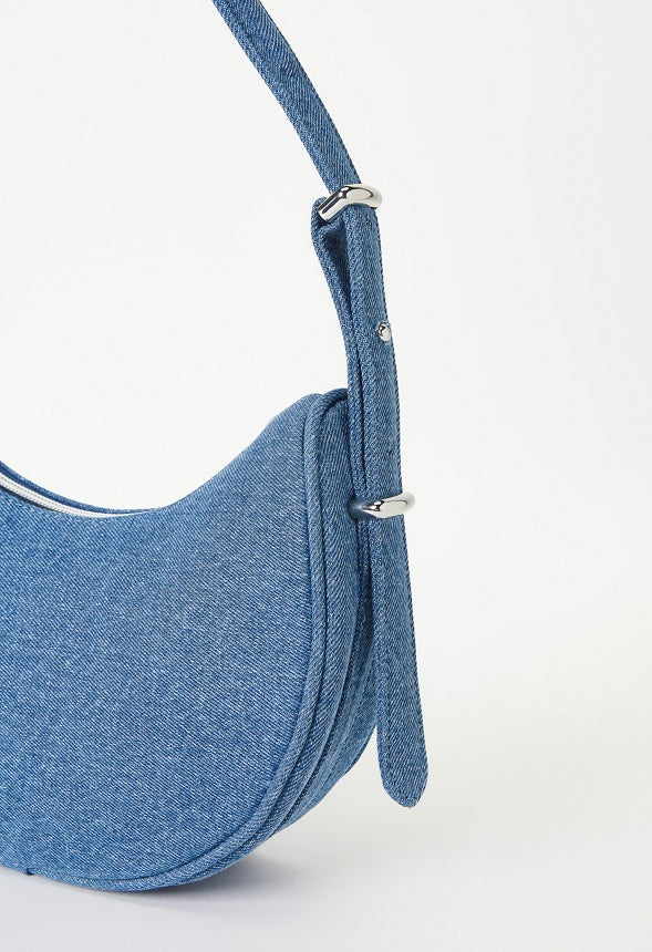 The Minimal Shoulder Bag Medium Denim
