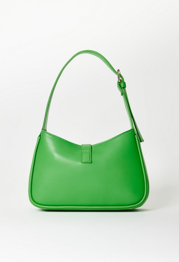 Mini Leather Shoulder Bag Classic Green