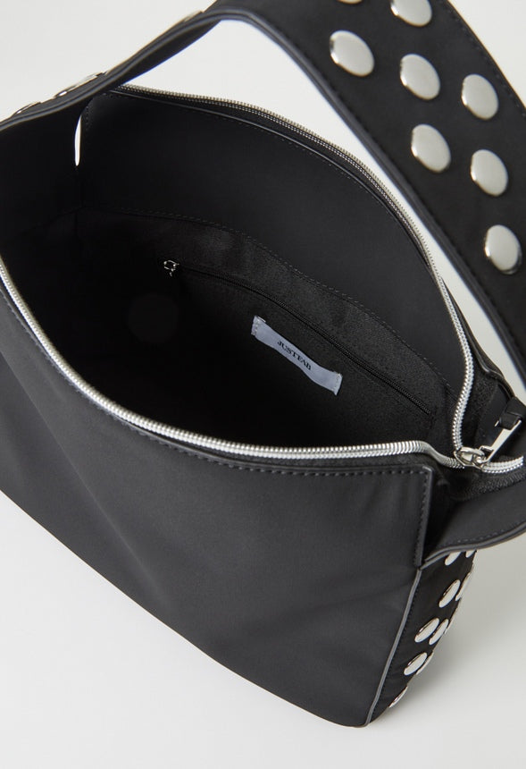 Studded Shoulder Bag Black