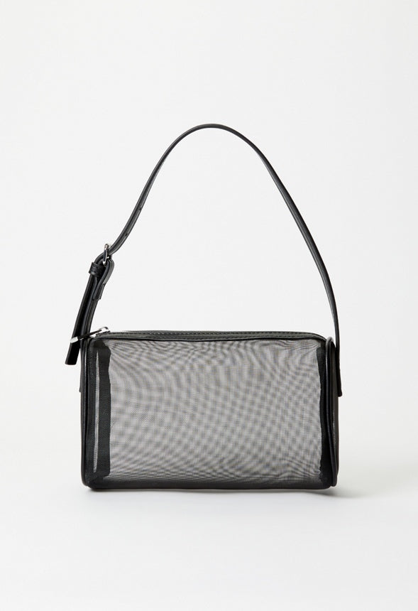 Mesh Shoulder Bag Black