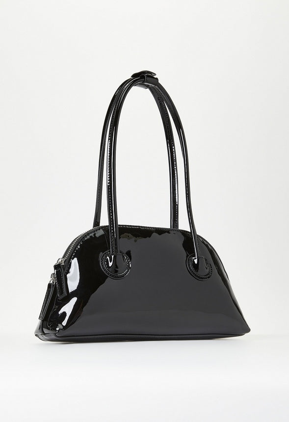 Long Strap Shoulder Bag Black