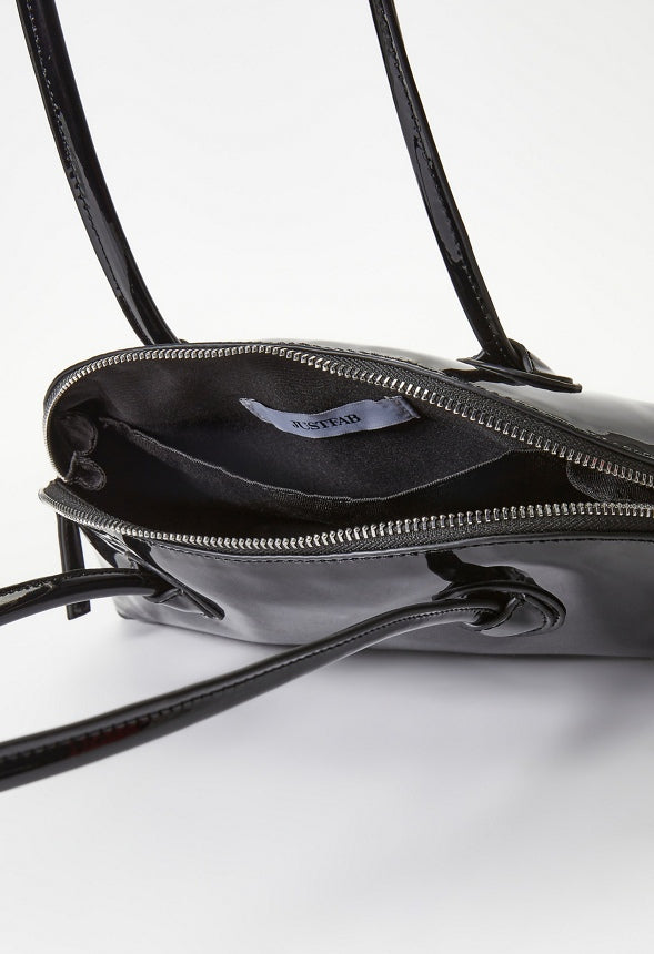 Long Strap Shoulder Bag Black