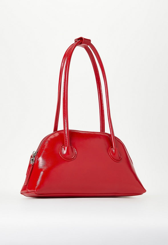 Long Strap Shoulder Bag Salsa Red