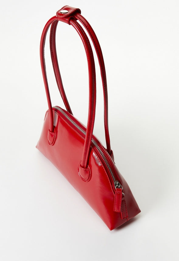 Long Strap Shoulder Bag Salsa Red