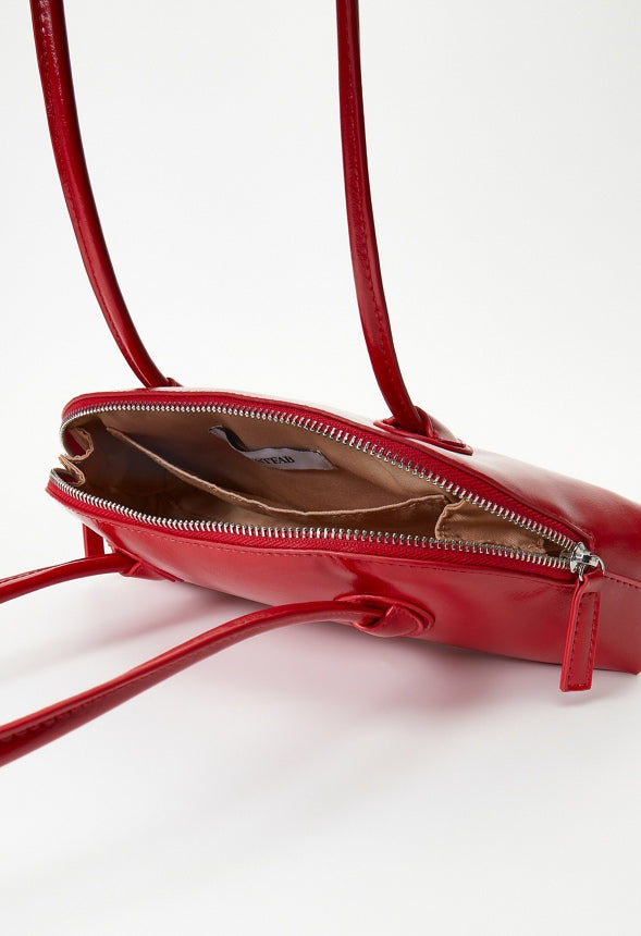 Long Strap Shoulder Bag Salsa Red