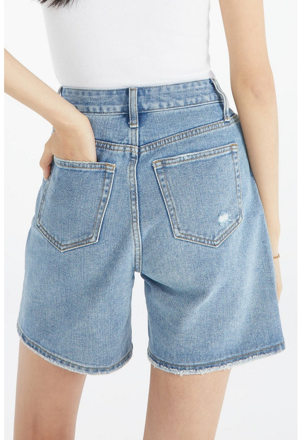 Collins High Rise Bermuda Shorts Cove