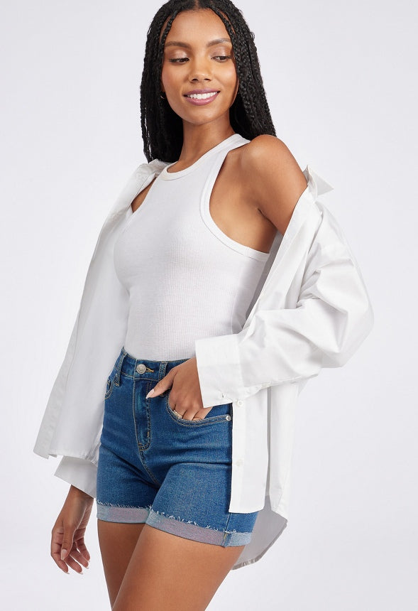Monroe High-Waisted Curvy Tummy Tamer Short Collective