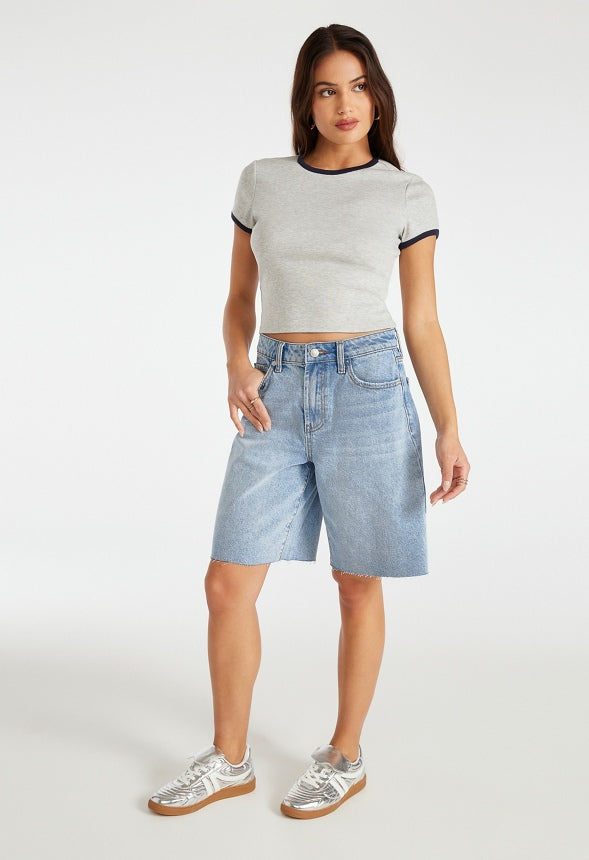Bermuda Shorts Medium Light Wash