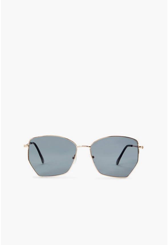 HEXAGON SUNGLASSES Gold/ Smoke