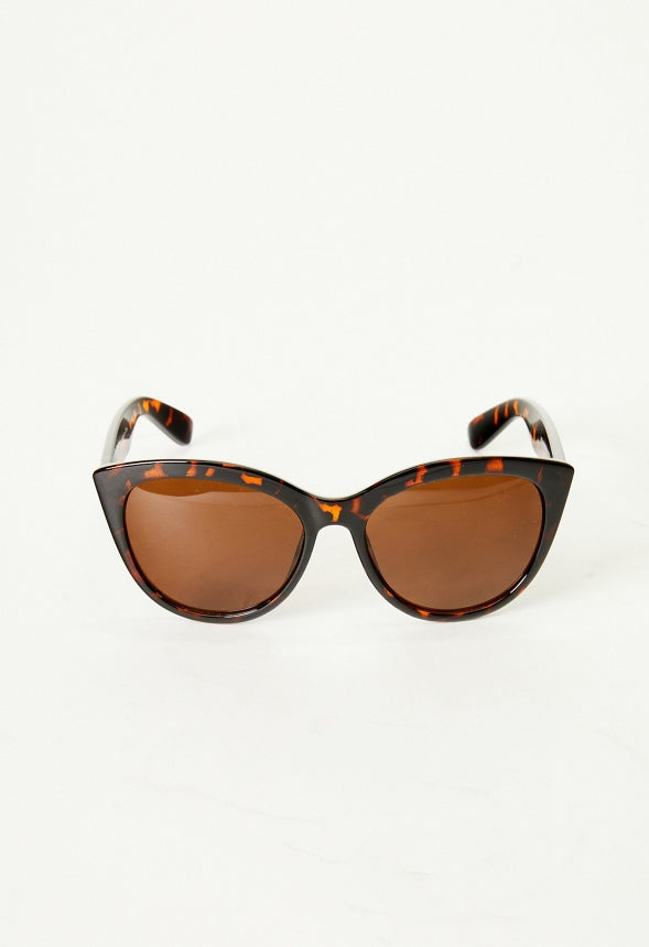 CLASSIC CAT-EYE SUNGLASSES Tortoise