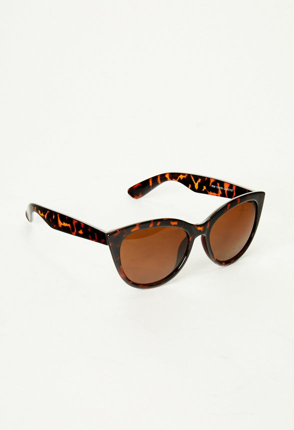 CLASSIC CAT-EYE SUNGLASSES Tortoise