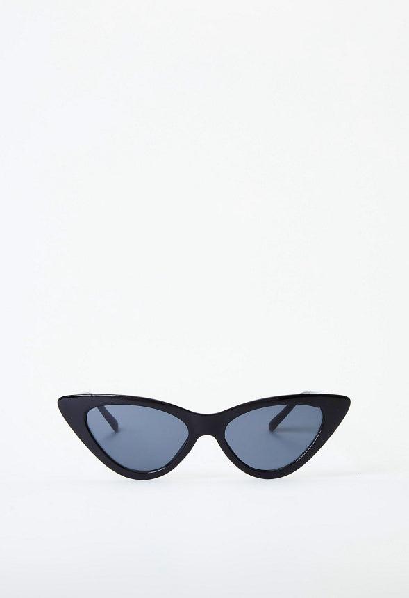 Cat-Eye Frame Sunglasses Black