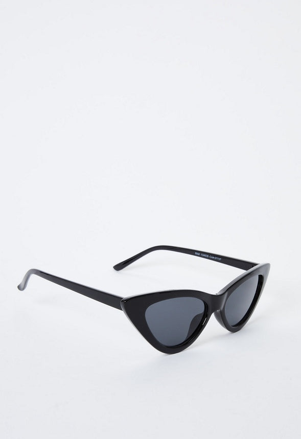 Cat-Eye Frame Sunglasses Black