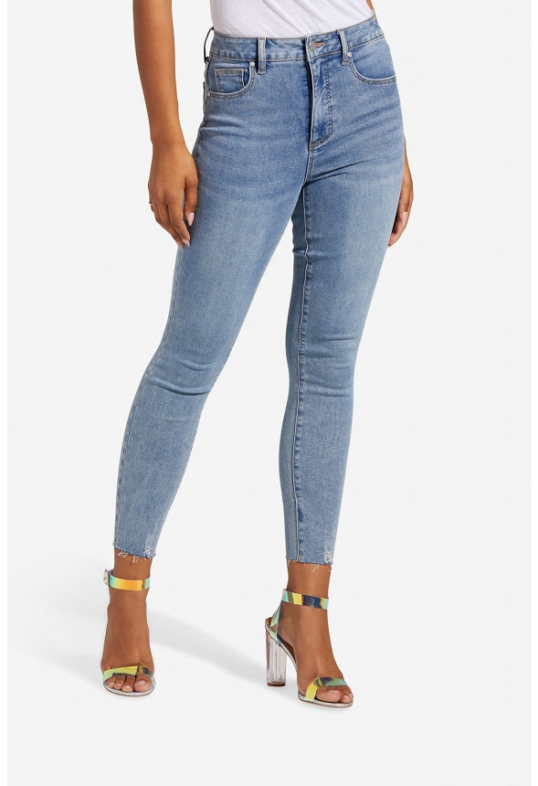 BLAKE HIGH WAISTED TUMMY TAMER JEANS Divided
