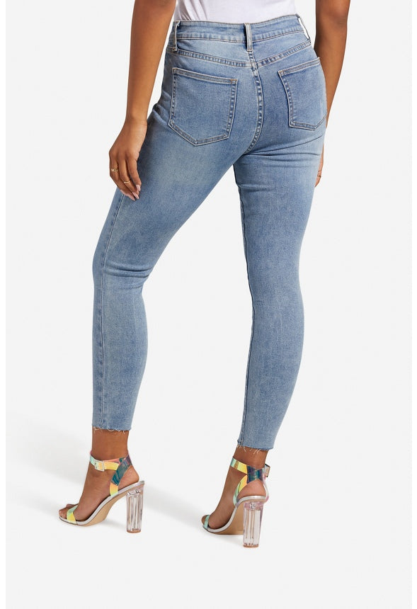BLAKE HIGH WAISTED TUMMY TAMER JEANS Divided
