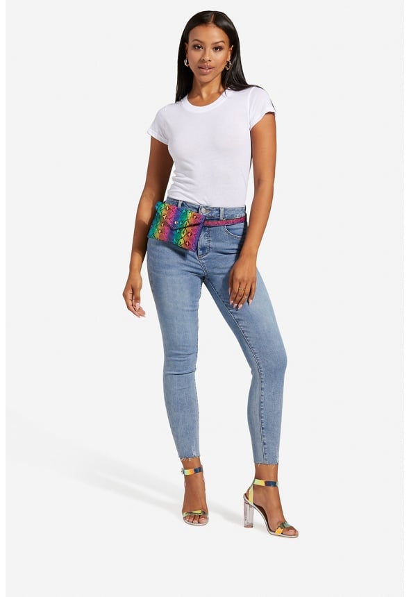 BLAKE HIGH WAISTED TUMMY TAMER JEANS Divided
