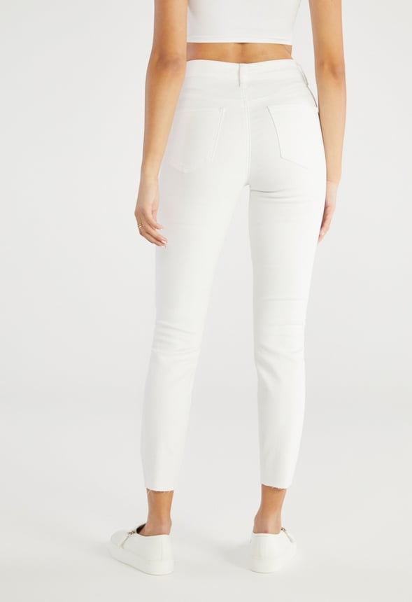 Blake High Waisted Tummy Tamer Jeans Dove
