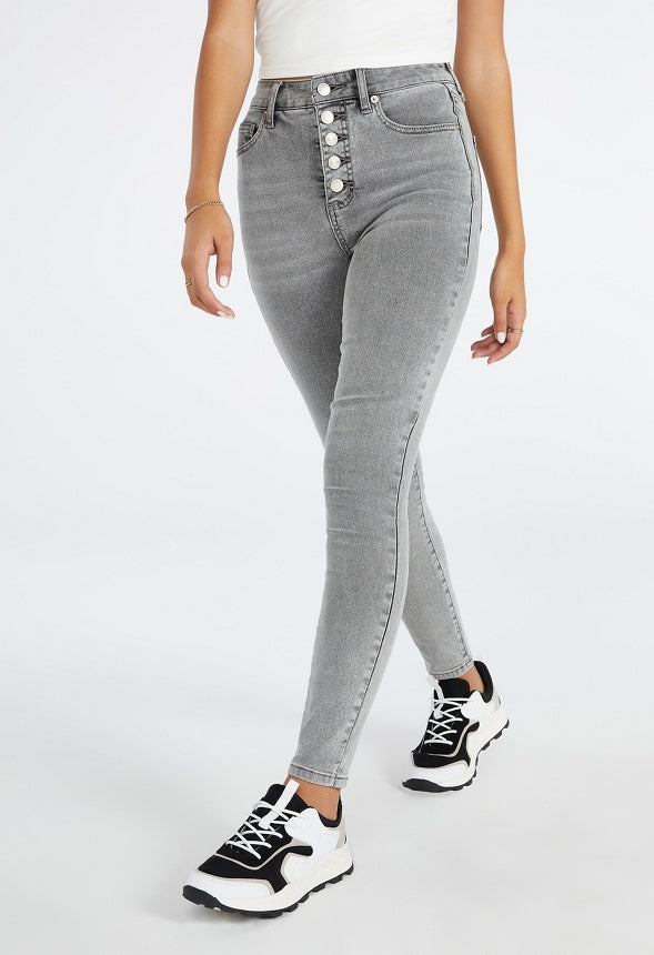 Blake High Rise Tummy Tamer Jeans Silence