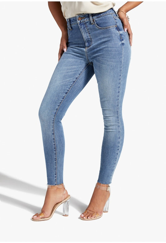 BLAKE HIGH WAISTED TUMMY TAMER JEANS Divided