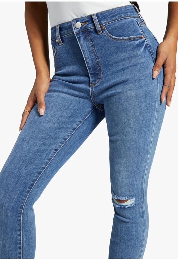 BLAKE HIGH WAISTED TUMMY TAMER JEANS Global
