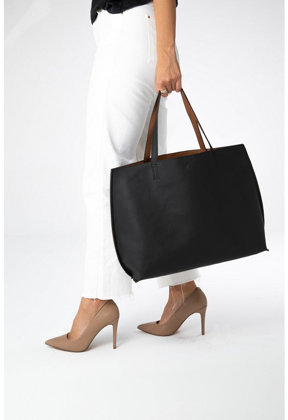 Ace Tote Black/Brown
