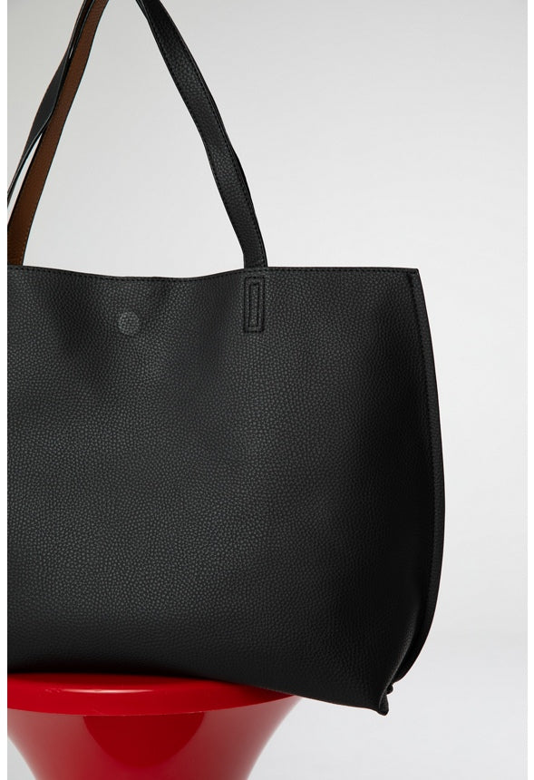Ace Tote Black/Brown