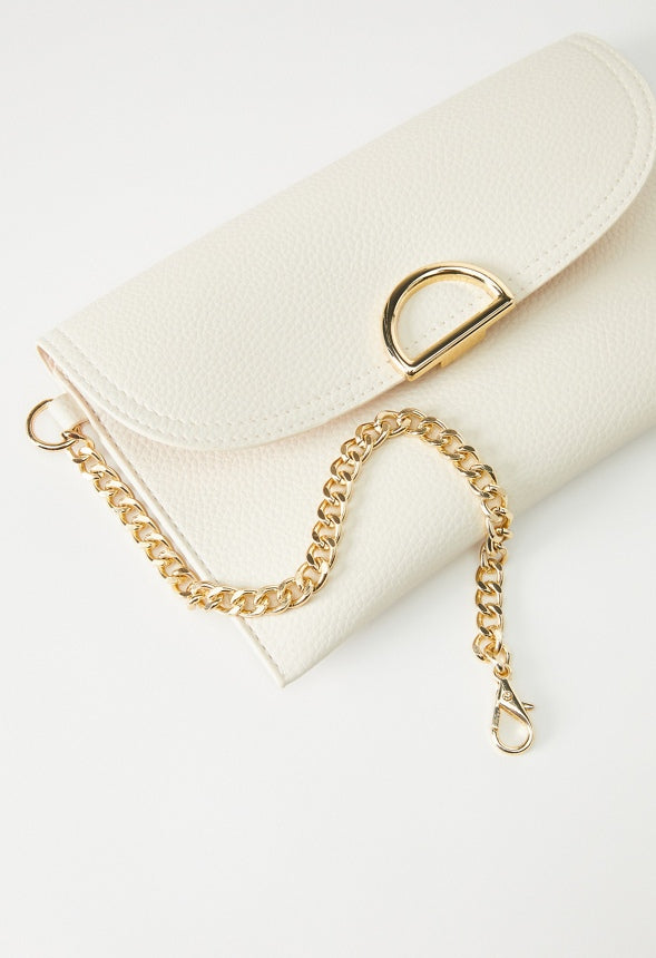 EAST AND WEST UNLINED TOTE Birch White