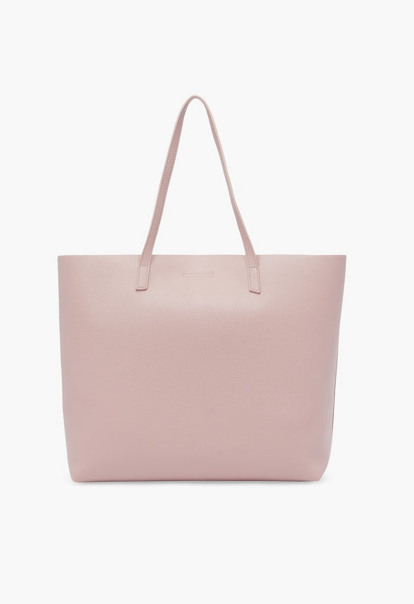 EAST / WEST UNLINED TOTE Rose Smoke