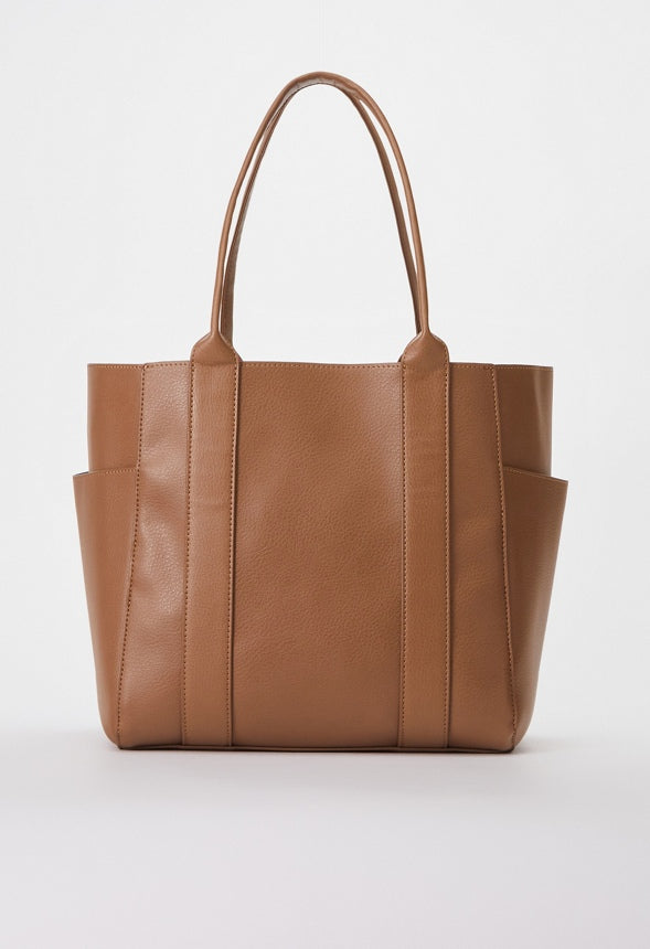 UNLINED MULTI POCKET TOTE Portabella