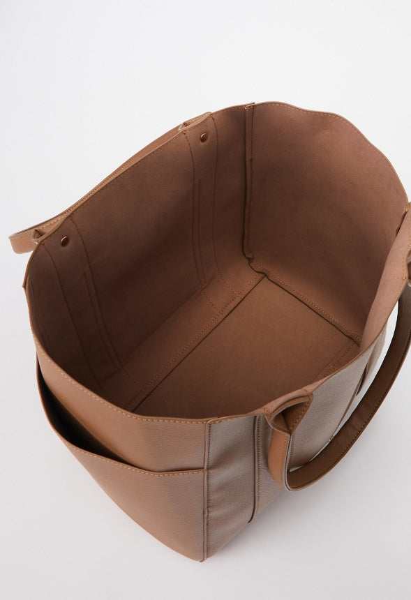 UNLINED MULTI POCKET TOTE Portabella