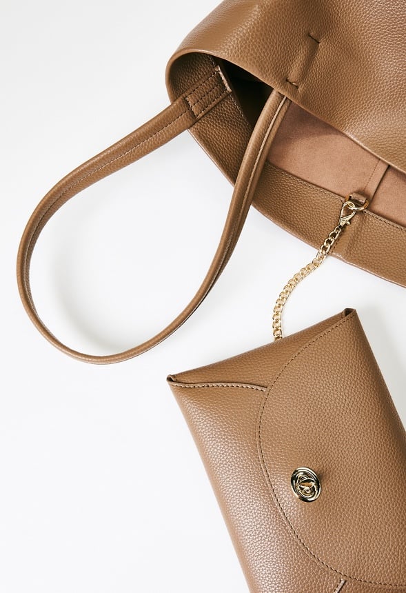 Everyday Soft Tote Taupe