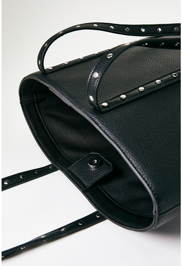 Studded Tote Black