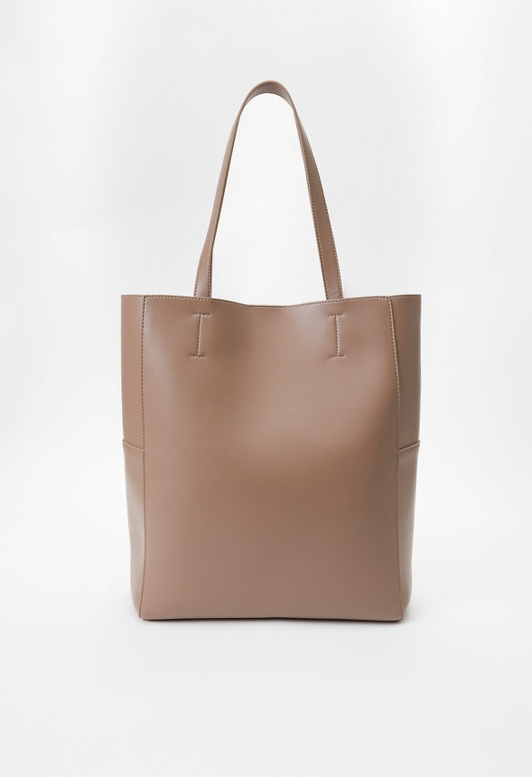 North And South Tote Taupe