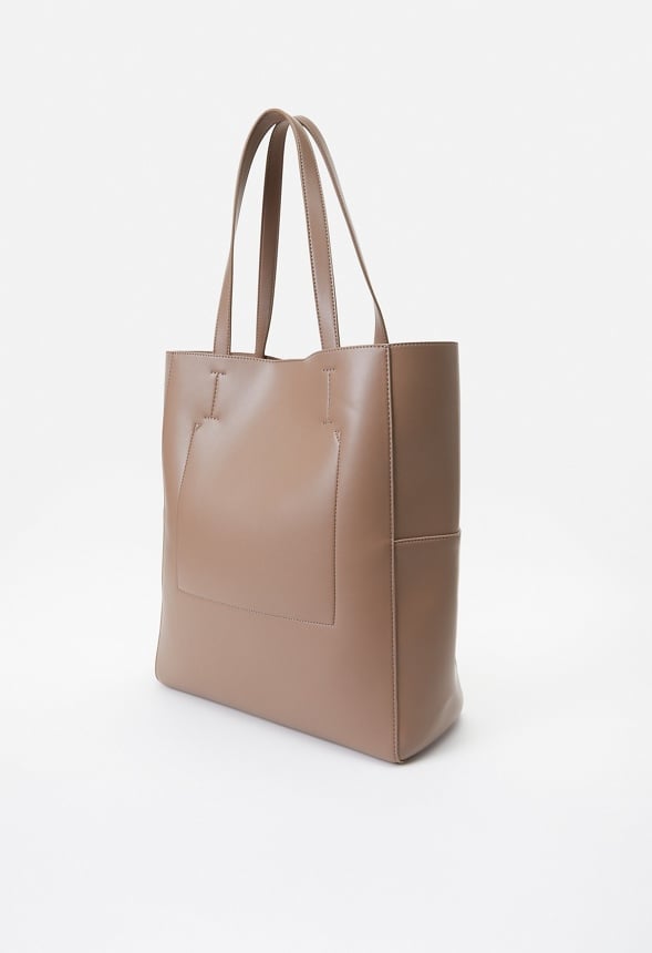 North And South Tote Taupe