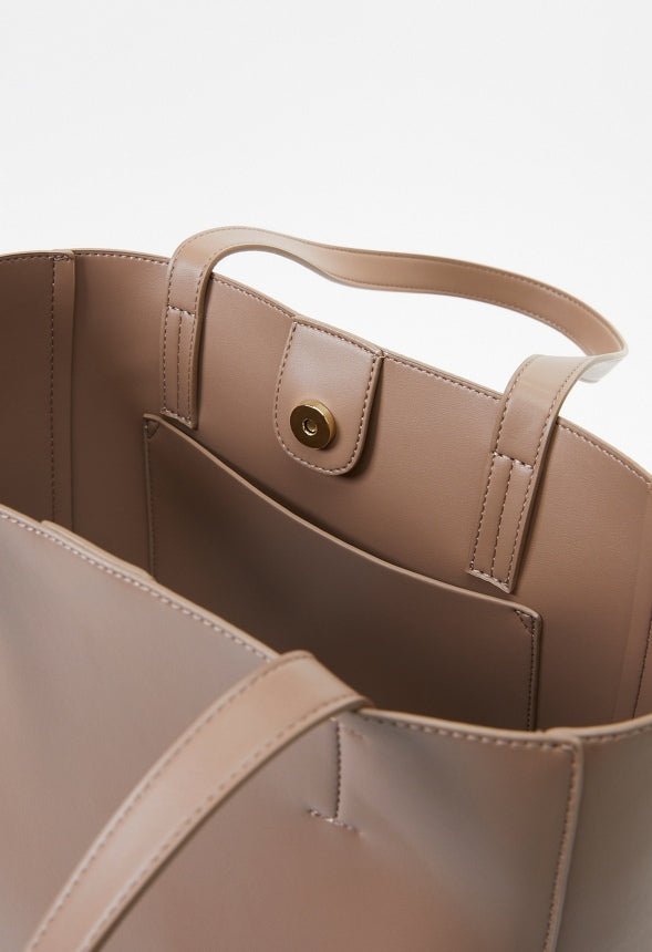 North And South Tote Taupe
