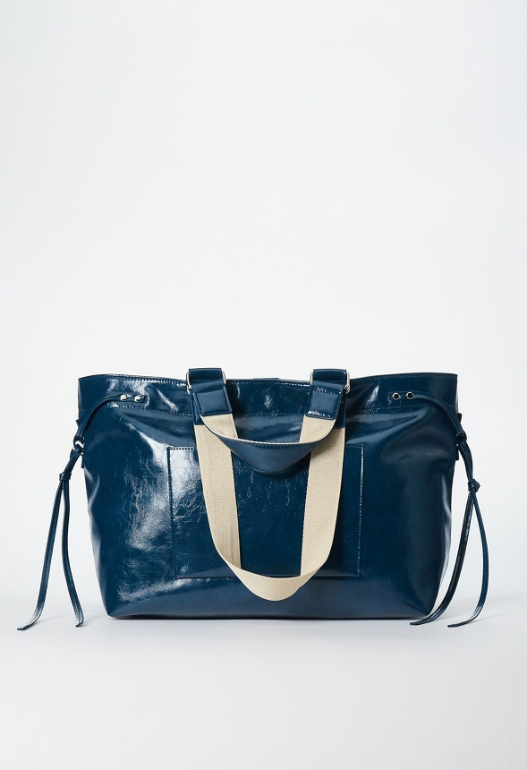 Double Strap Tote Legion Blue