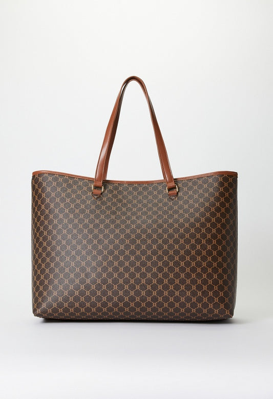 Logo Tote Brown Logo