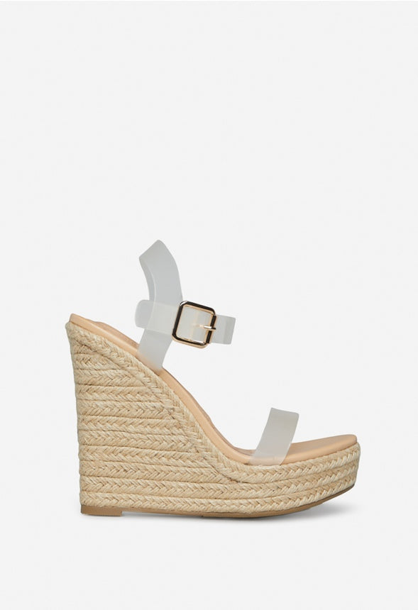 KARYSSA WEDGE SANDAL Frost