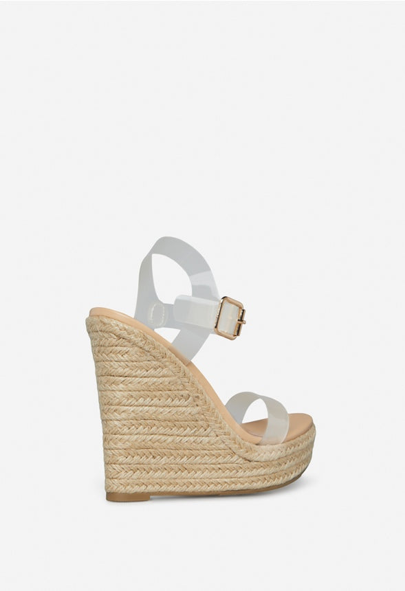 KARYSSA WEDGE SANDAL Frost