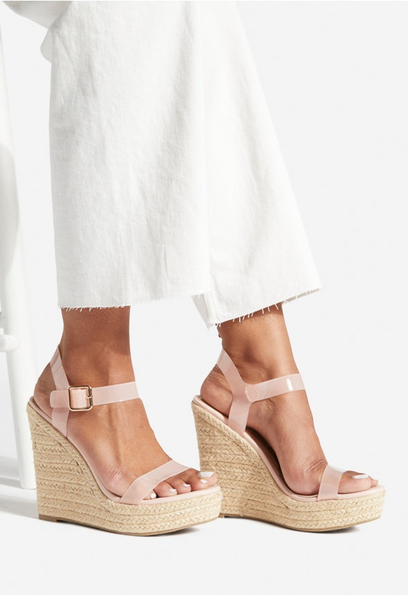 KARYSSA WEDGE SANDAL Frosted Blush