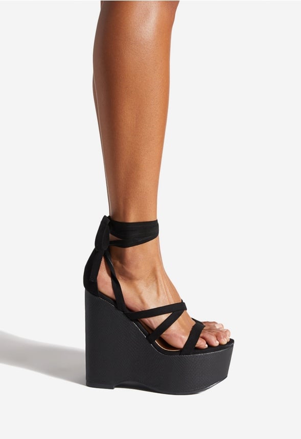 KAJSA HIGH PLATFORM WEDGE Black