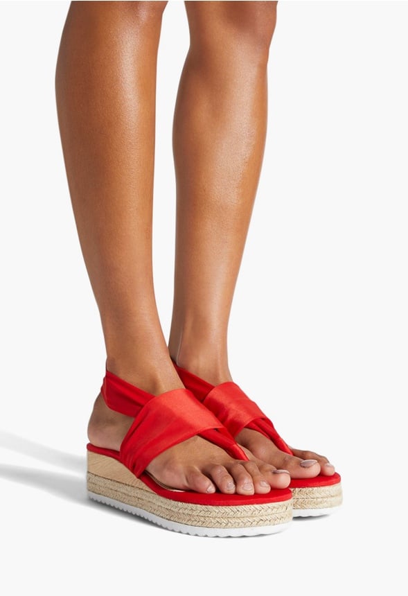 AILYA ESPADRILLE SANDAL High Risk Red