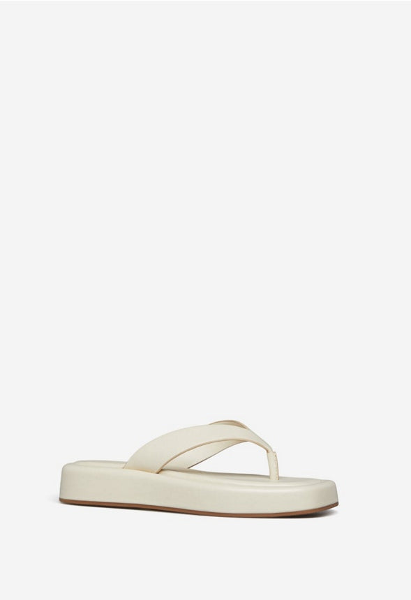 LAKEY FLAT SANDAL Birch