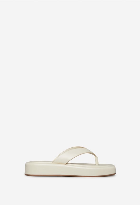 LAKEY FLAT SANDAL Birch