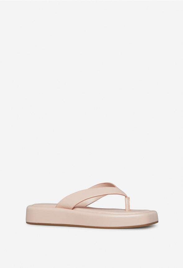 LAKEY FLAT SANDAL Blush