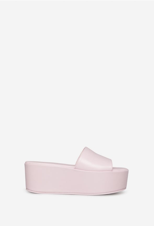 FAHARI PLATFORM SANDAL Chalk Pink