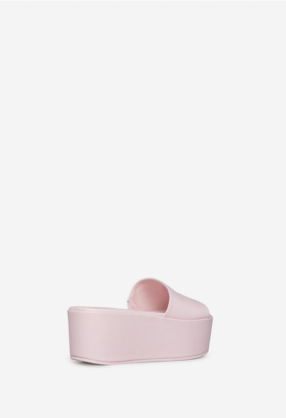 FAHARI PLATFORM SANDAL Chalk Pink