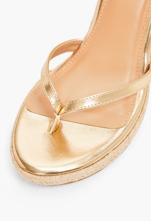 AMBRETTA WRAP WEDGE Gold